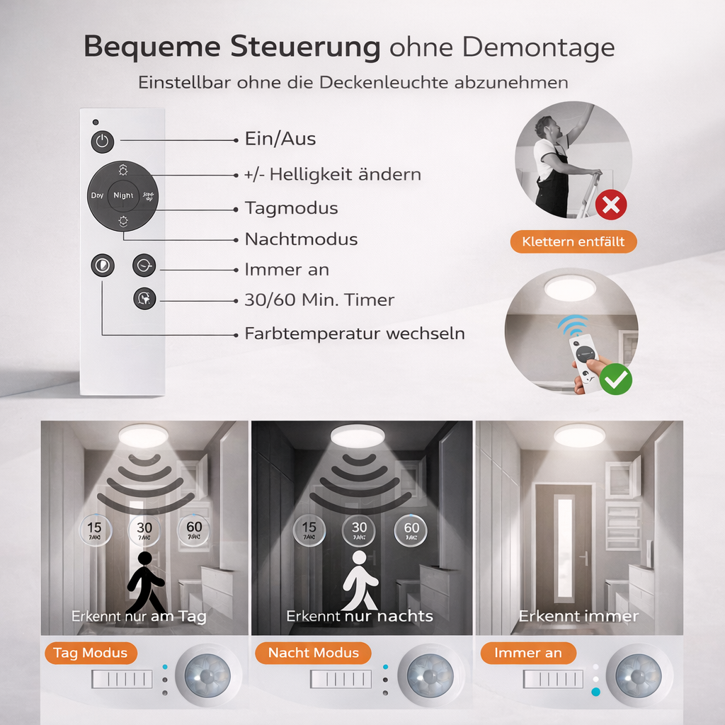 Luma Light™ Smart LED Deckenleuchte