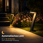 LumaPath™ – Moderne Solar Gartenleuchte für Wege & Outdoor Ambiente